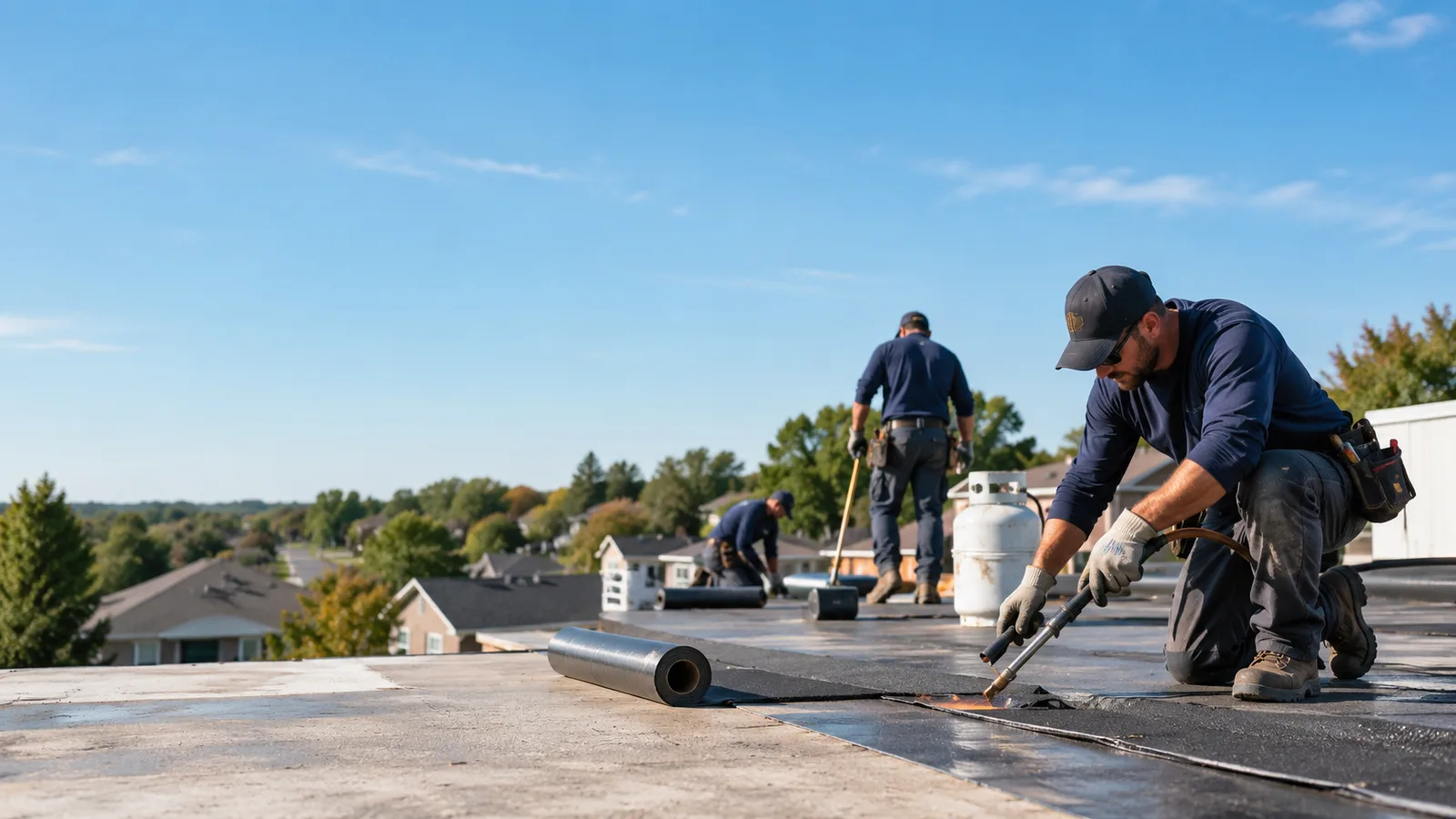 Flat Roof Leak Repair providers in Tate, GA